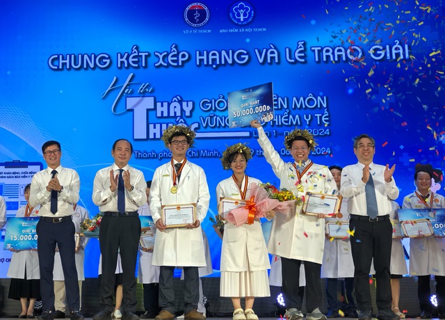 3 bác sĩ ở TP.HCM, An Giang, Đồng Tháp về nhất hội thi thầy thuốc giỏi - Ảnh 3.