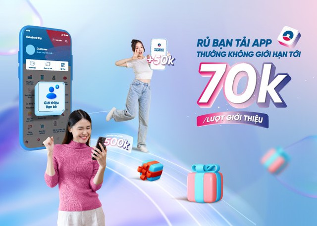 Rủ bạn mở mới tài khoản VietinBank - Nhận tiền thưởng vô hạn- Ảnh 1.