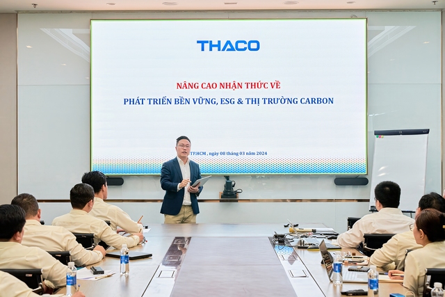 THACO chú trọng nâng cao năng lực của đội ngũ nhân sự sẵn có, hình thành lực lượng nhân sự công nghiệp thế hệ mới