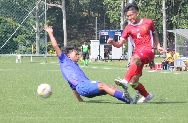 Quật ngã Thái Lan, đội tuyển chọn sinh viên Việt Nam mở đầu khí thế giải châu Á- Ảnh 2.