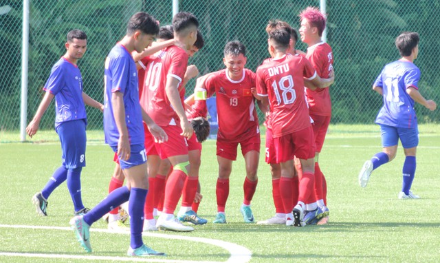 Quật ngã Thái Lan, đội tuyển chọn sinh viên Việt Nam mở đầu khí thế giải châu Á- Ảnh 3.