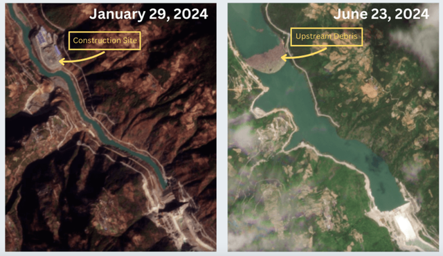 Thủy điện Trung Quốc tích đầy hồ chứa, mực nước sông Mekong giảm 7% - Ảnh 1.