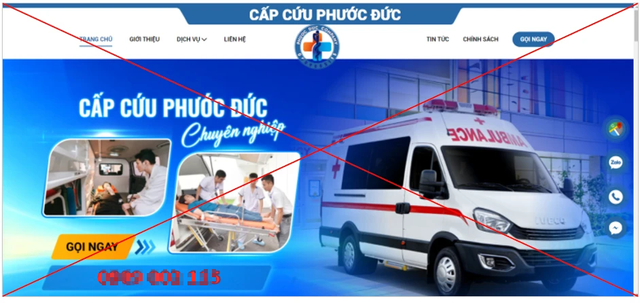 Phát hiện công ty vận chuyển cấp cứu không phép trên địa bàn Q.8, TP.HCM- Ảnh 1.