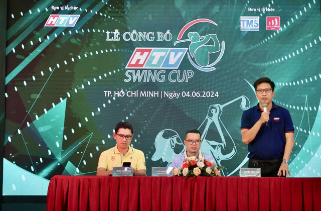 Mới lạ giải golf HTV Swing Cup 2024- Ảnh 1.