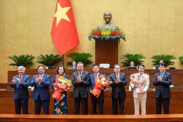 Quốc hội bầu, phê chuẩn một số chức danh trong Quốc hội, Chính phủ- Ảnh 1.