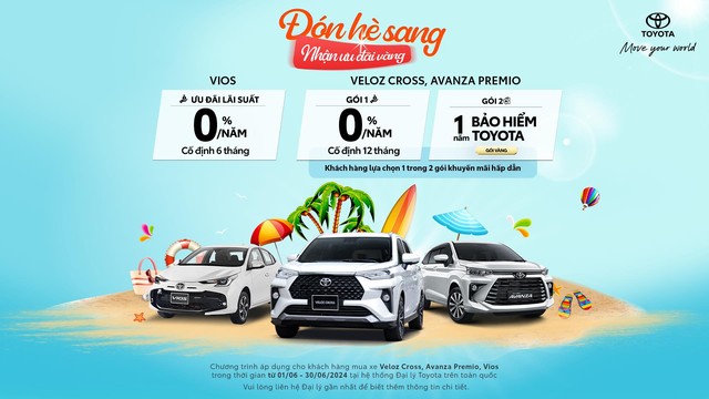 Sở hữu xe Toyota dễ dàng hơn với các chính sách ưu đãi trong tháng 6- Ảnh 1. Sở hữu xe Toyota dễ dàng hơn với các chính sách ưu đãi trong tháng 6- Ảnh 1.