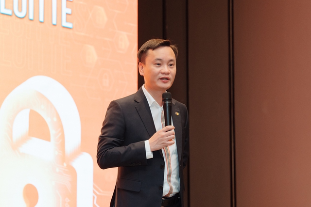 Ông Trần Hả i Dương, Chủ tịch kiêm TGĐ FTI phát biểu tại sự kiện
