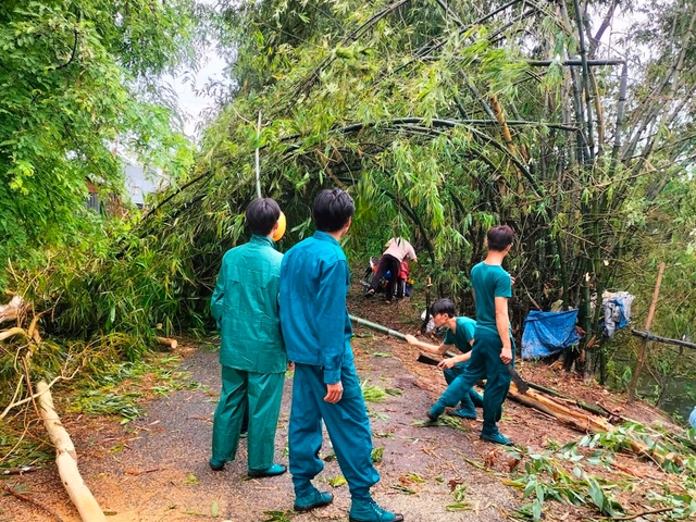 Giông lốc làm tốc mái 70 căn nhà tại An Giang- Ảnh 1.