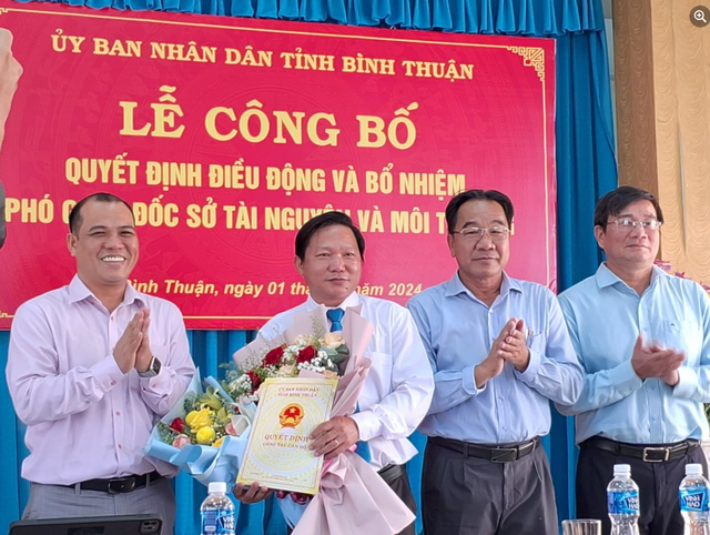 Ông Huỳnh Duy Khôi làm Phó giám đốc Sở TN-MT Bình Thuận- Ảnh 1.