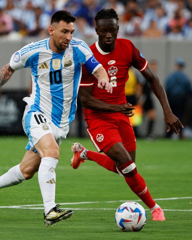 Copa America 2024: Messi scores first goal, Argentina enters final - Photo 4.