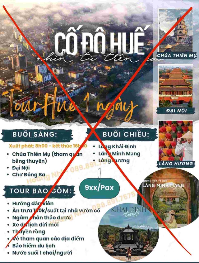 Vụ đăng hình Tử Cấm Thành quảng cáo tour Đại nội Huế: Cơ quan chức năng nói gì?- Ảnh 1.