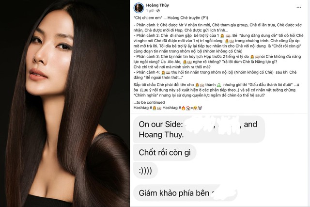 Hoàng Thùy ẩn ý bị chèn ép rời ghế nóng Miss Universe Vietnam, Dược sĩ Tiến nói gì?- Ảnh 1.