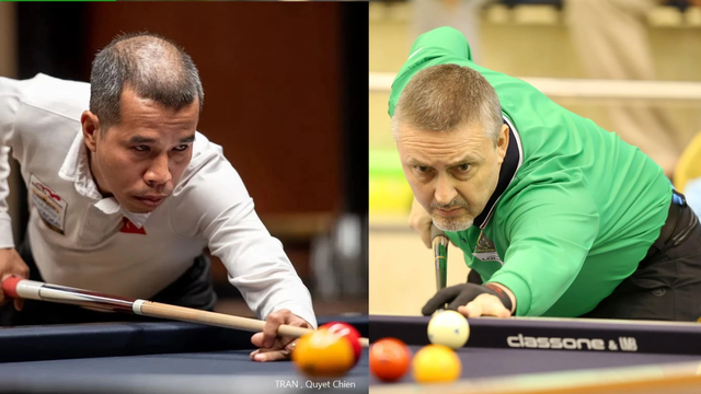 Lịch thi đấu billiards hôm nay: Trần Quyết Chiến, thiên tài Caudron vào bảng đấu cực khó Lịch thi đấu billiards hôm nay: Trần Quyết Chiến, thiên tài Caudron vào bảng đấu cực khó