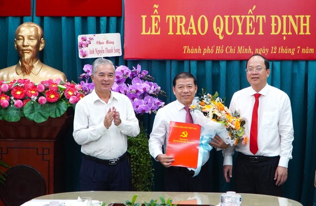 Ông Nguyễn Thanh Sang làm Phó trưởng ban Nội chính Thành ủy TP.HCM- Ảnh 1.