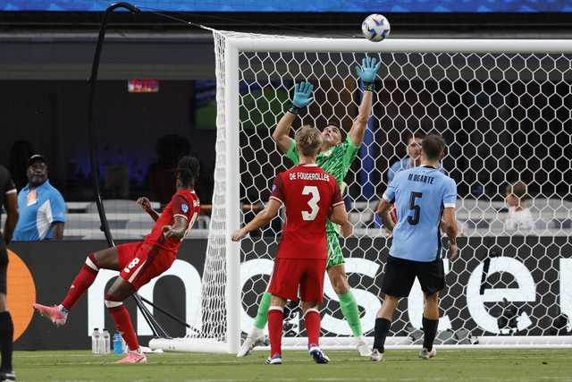 Suarez ghi bàn phút chót, Uruguay thắng ngoạn mục Canada loạt ‘đấu súng’ nghẹt thở- Ảnh 3.