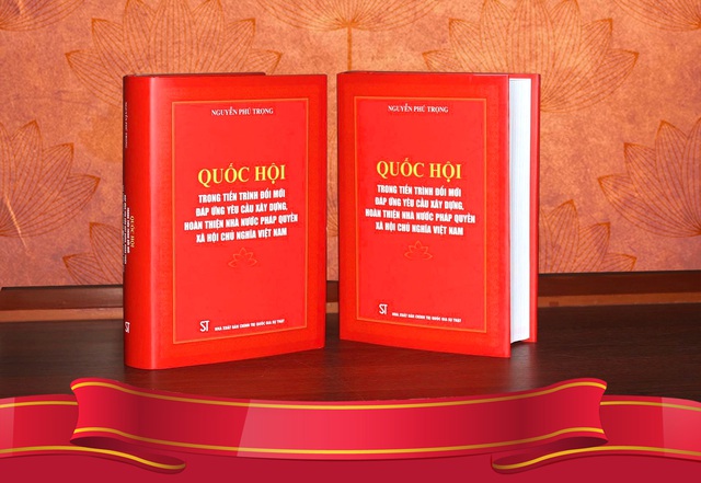 Ra mắt sách của Tổng Bí thư về tiến trình đổi mới Quốc hội- Ảnh 1.