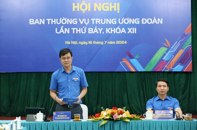 Hội nghị Ban Thường vụ T.Ư Đoàn bàn nhiều nội dung quan trọng- Ảnh 1.