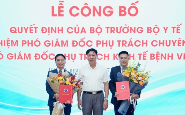 Bộ Y tế bổ nhiệm hai phó giám đốc Bệnh viện K- Ảnh 1.