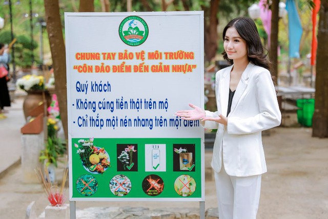 Hoa hậu Nguyễn Thanh Hà nêu sáng kiến bảo vệ môi trường Côn Đảo- Ảnh 2.