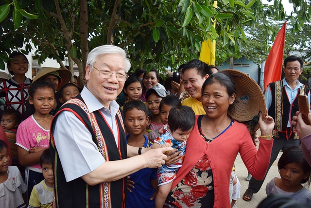 Tổng Bí thư Nguyễn Phú Trọng trong lòng đồng bào Tây nguyên- Ảnh 1.