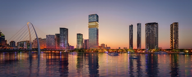 Biểu tượng làm nên chân trời mới. Ảnh: Masterise Homes Biểu tượng làm nên chân trời mới. Ảnh: Masterise Homes