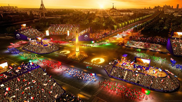 Lễ khai mạc Olympic Paris độc nhất vô nhị trong lịch sử, Tổng thống Pháp ‘dự khán’- Ảnh 2.