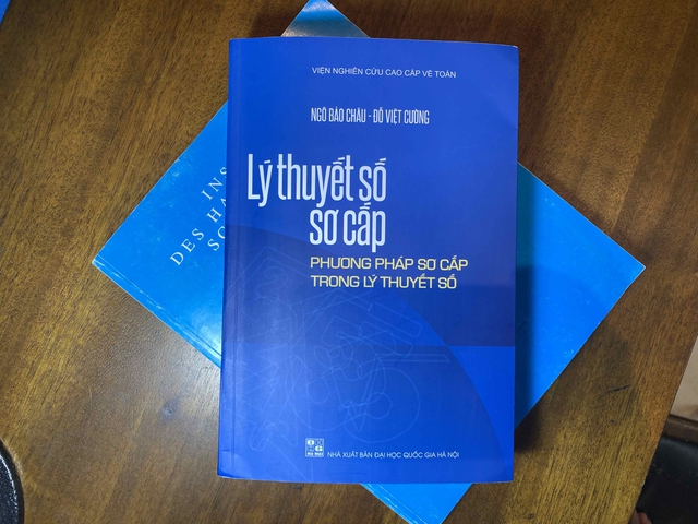 GS Ngô Bảo Châu viết sách giáo trình toán- Ảnh 1.