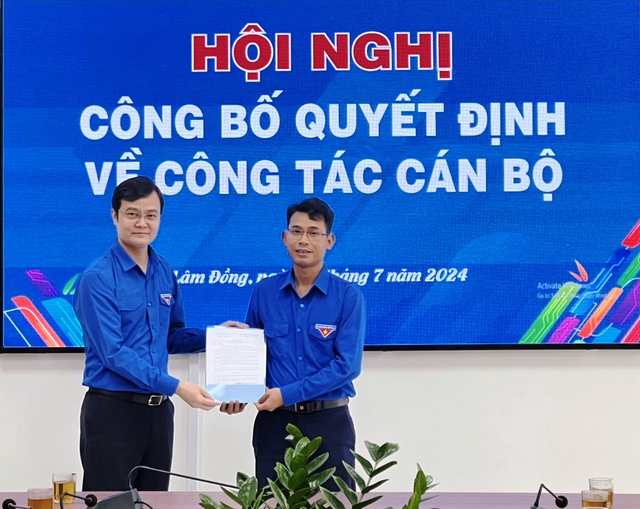 Anh Ndu Ha Biên làm Bí thư Tỉnh đoàn Lâm Đồng- Ảnh 1.