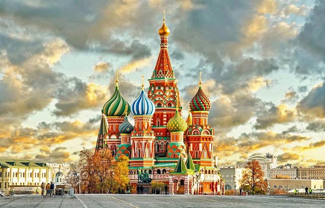 Nước Nga và những công trình kiến trúc nổi tiếng, độc đáo