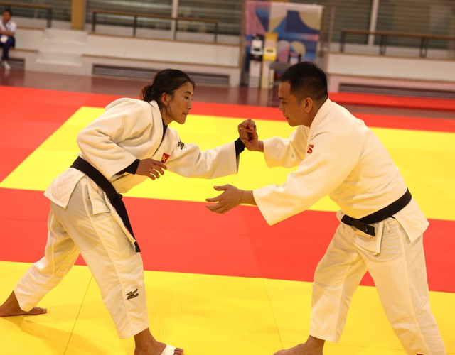 Cận cảnh một ngày tập luyện tại Pháp của võ sĩ judo Hoàng Thị Tình: Chờ giờ G!- Ảnh 1.