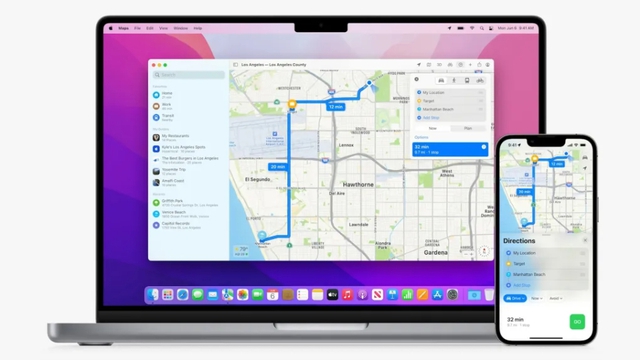 Apple Maps chính thức có mặt trên web- Ảnh 1.