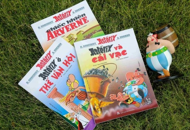 Trao giải cuộc thi sáng tác tranh 'Astérix chơi thể thao cùng các bạn trẻ Việt Nam'- Ảnh 1. Trao giải cuộc thi sáng tác tranh 'Astérix chơi thể thao cùng các bạn trẻ Việt Nam'- Ảnh 1.