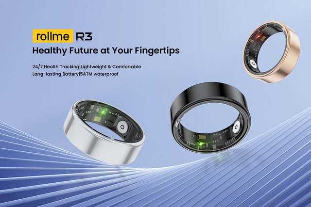 Nhẫn thông minh theo dõi sức khỏe, rẻ hơn 4 lần so với Galaxy Ring- Ảnh 1.