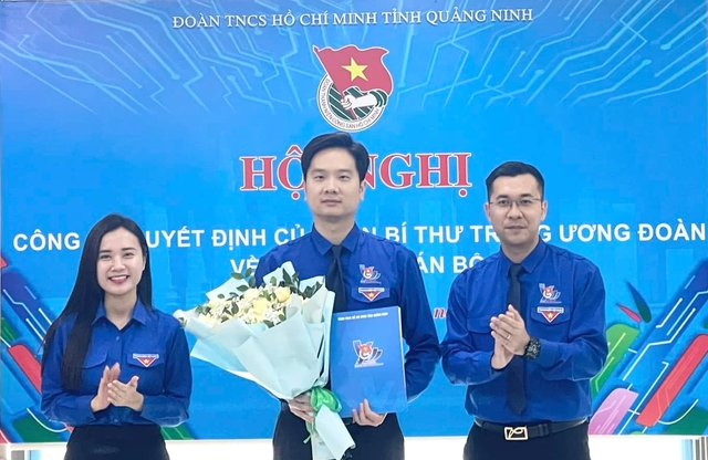 Anh Nguyễn Vũ làm Phó bí thư Tỉnh đoàn Quảng Ninh - Ảnh 2.