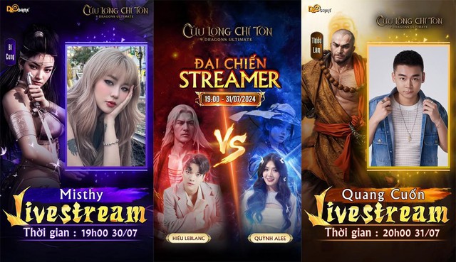 Cộng đồng Streamer sôi sục chuẩn bị quyết chiến giành ngôi bá chủ Cửu Long Chí Tôn- Ảnh 3.