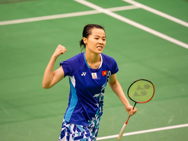 Hoa khôi cầu lông Nguyễn Thùy Linh có chiến thắng 'hủy diệt' trận mở màn Olympic Paris- Ảnh 1.