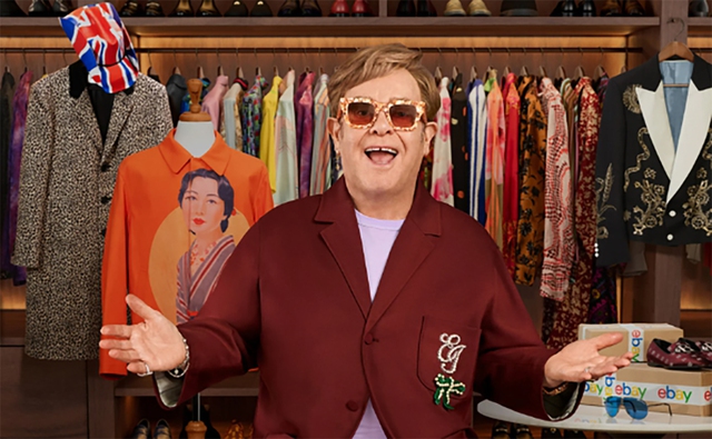 Elton John bán quần áo trên eBay làm từ thiện- Ảnh 1.