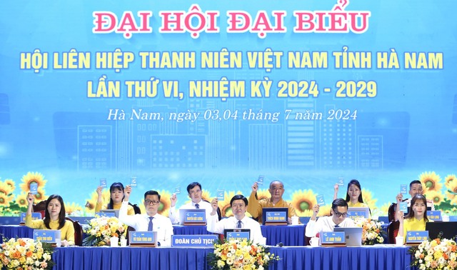 Anh Trần Ngọc Nam làm Chủ tịch Hội Liên hiệp thanh niên Việt Nam tỉnh Hà Nam- Ảnh 1.