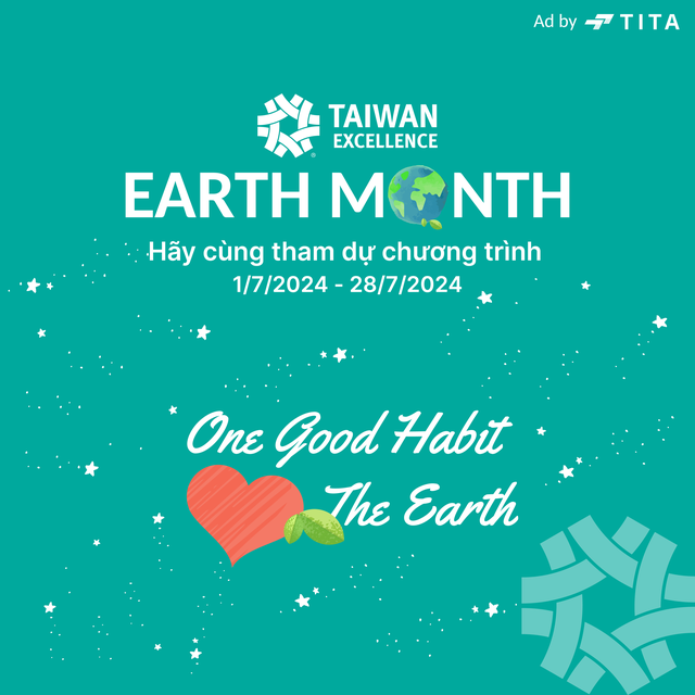 Taiwan Excellence phát động chiến dịch góp thói quen lành mạnh bảo vệ môi trường- Ảnh 1.