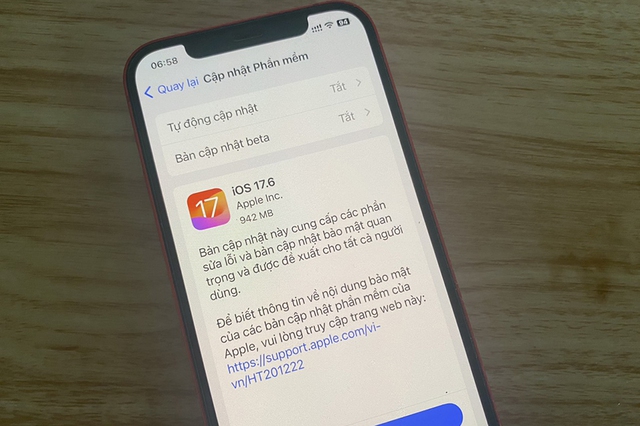 Apple chính thức phát hành iOS 17.6 và iPadOS 17.6- Ảnh 1.