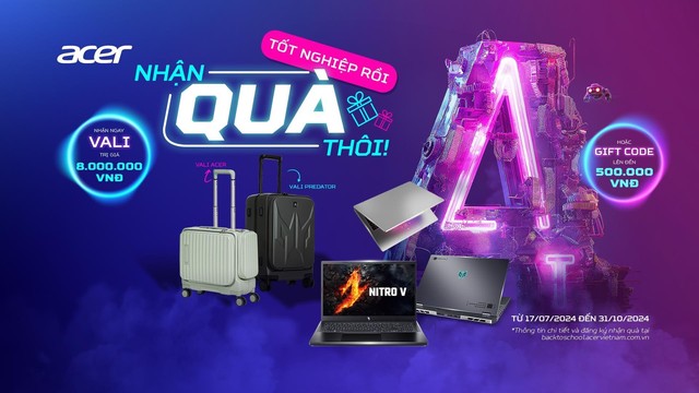 Acer Back To School 2024: Tốt nghiệp rồi - Nhận quà thôi- Ảnh 4.