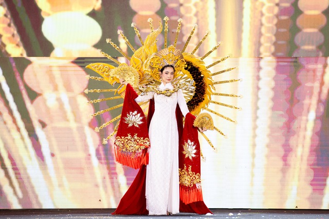 Độc lạ những màn trình diễn National Costume ở Miss Grand Vietnam 2024- Ảnh 11.