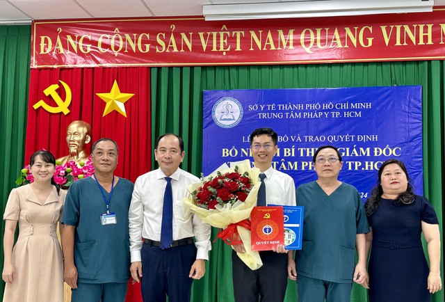 Trung tâm Pháp y TP.HCM có giám đốc mới - Ảnh 1.