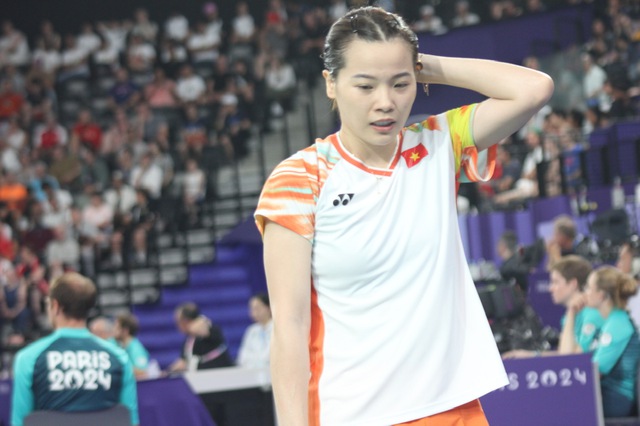 Hoa khôi cầu lông Thùy Linh chia tay Olympic: Tôi rất cố gắng nhưng đối thủ mạnh hơn!- Ảnh 5.