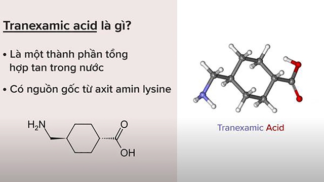 Vì sao chọn Tranexamic Acid trong điều trị nám, tăng sắc tố sau viêm?- Ảnh 2.