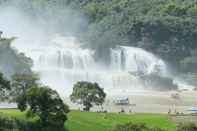 Thác Bản Giốc ở Cao Bằng