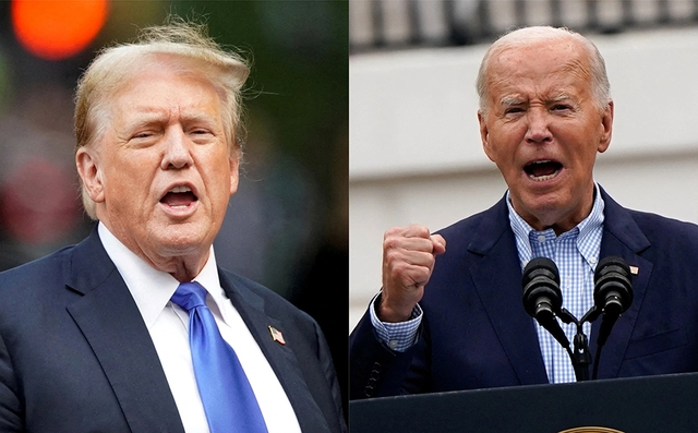 Khẩu chiến Biden - Trump tiếp diễn- Ảnh 1.