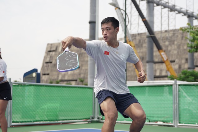 'Hoàng tử' pickleball Việt Nam rủ rê cả nhà đánh giải Pickleball Thanh Niên 2024- Ảnh 4.