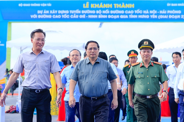 Thông xe tuyến đường nối 2 cao tốc huyết mạch qua Hưng Yên- Ảnh 1.