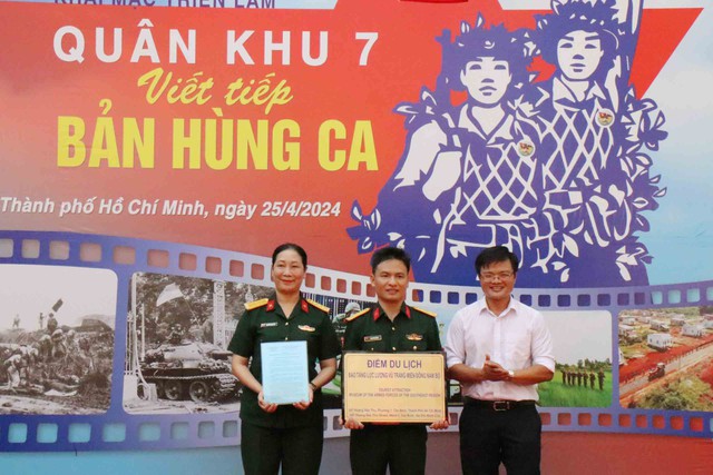 Đến bảo tàng nghe kể sử Quân khu 7 oai hùng- Ảnh 3.